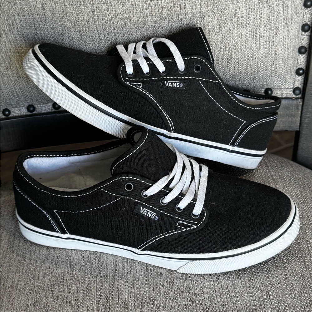 VANS Black Canvas Sneakers